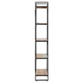 thumbnail image 2 of vidaXL 5-Tier Industrial Adult Bookcase - 90x30x180 cm - Solid Reclaimed Wood, 2 of 6