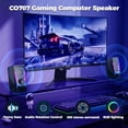 thumbnail image 2 of Altavoces de ordenador ROSON Gaming PC USB 3.5 mm Aux Laptop/Desktop, 2 of 8