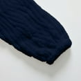 thumbnail image 6 of Penkiiy Mens Plush Zipper Pajama Set, Soft Warm Long Sleeve Sleepwear with Pockets Fluffy Fuzzy Cozy Pjs 2XL Navy, 6 of 8