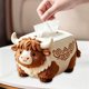 thumbnail image 1 of Handmade Fabric Animals Tissue Box Decor A Great Home Decor Item And Gift, 1 of 6