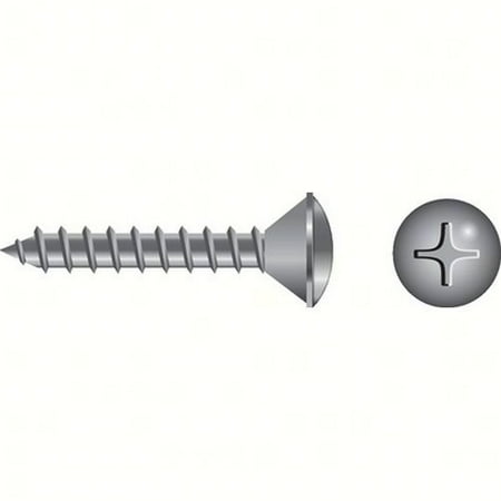

SeaChoice 59627; #14 X 3 Phillips Head Oval Tapping Screw 2/ Bag (Pack Of 10)