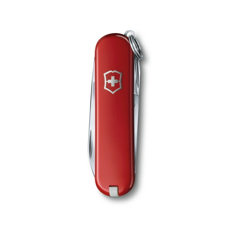 Victorinox Swiss Army Classic ES 7 Function 58 mm Red Pocket Knife  0.6223-X115 