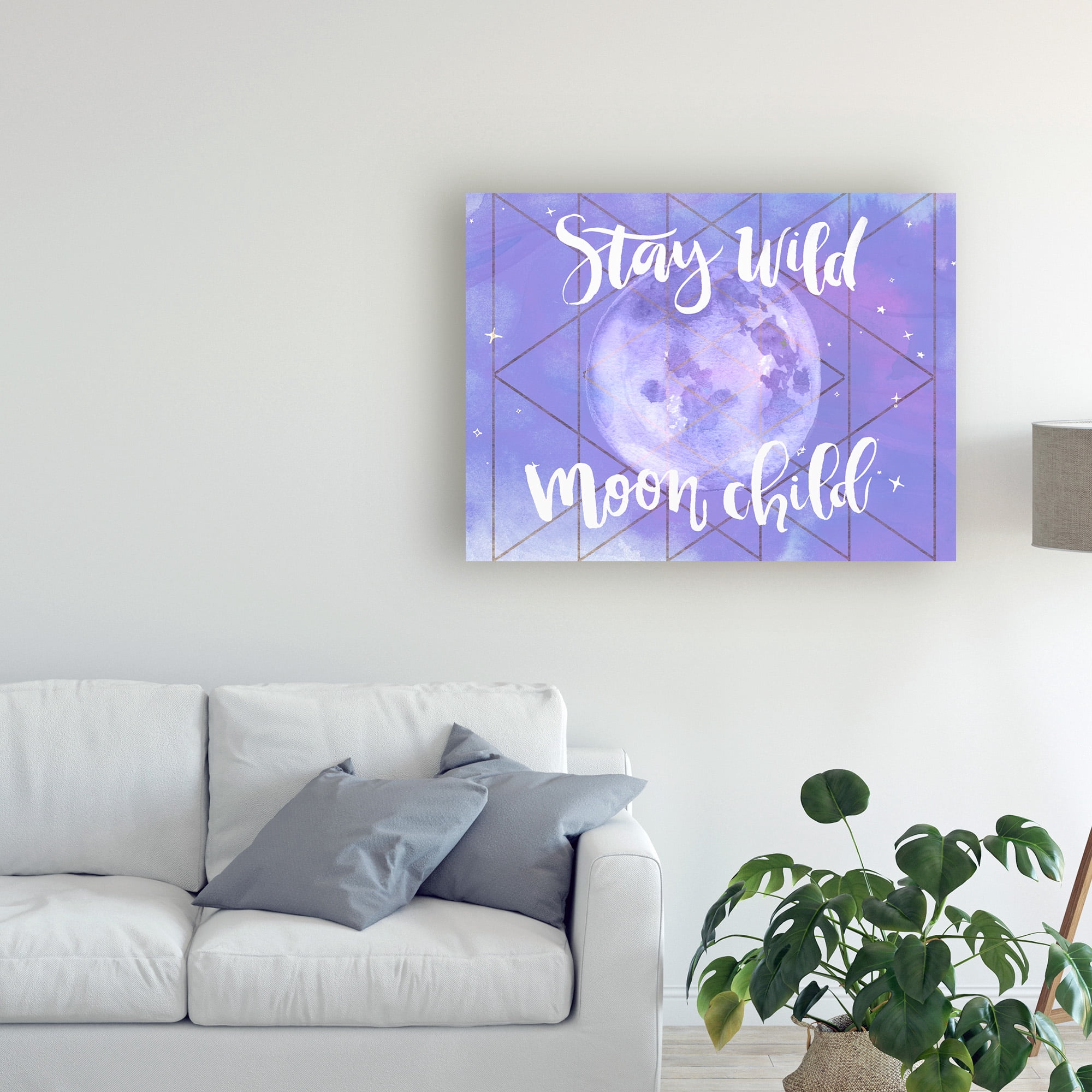 Trademark Fine Art 'Moon Child II' Canvas Art by Jennifer Paxton Parker