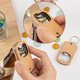thumbnail image 4 of 20Pcs Wood Bottle Opener Wooden Keychain Bottle Openers for DIY Craft, 4 of 5