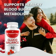 Gluco Balance Capsules – GlucoBalance Natural Blend Glycogen Support, 1 Pack, 60 Capsules