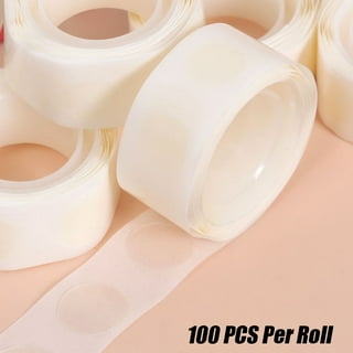500pcs Point Dots Balloon Glue Tape,Double Sided Dots Stickers Removable Adhesive Point Tape Balloon Arch Garland Decorating Point Sticky Strip for