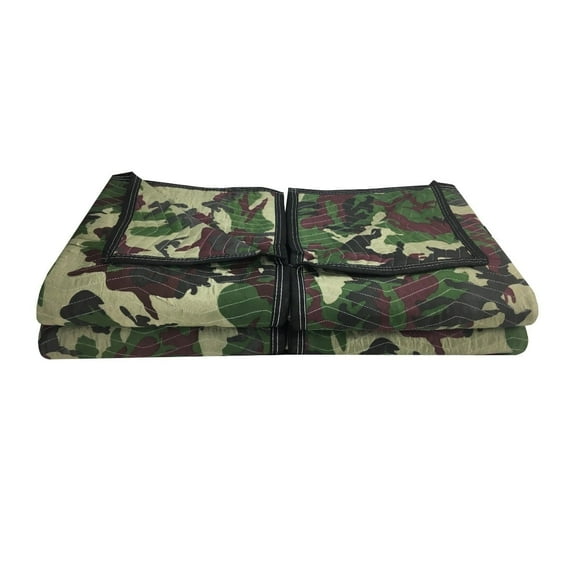 UBMOVE Camouflage Moving Blankets 65lbs/doz (4 pack)
