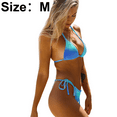 thumbnail image 2 of Traje de baño de dos piezas con cuello halter y bikini triangular para mujer MFZFUKR CPB-DE-WX395-8, 2 of 5