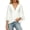 White@GC@, variant on Women's Tshirts Flutter Sleeve T Shirts for Women Casual V Neck Solid Color Lightweight Tees Soft Cozy Tops