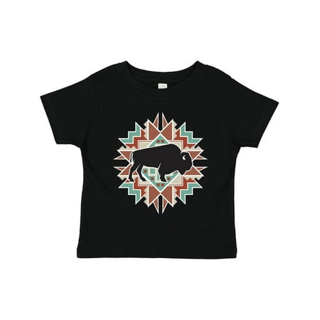 

Inktastic Buffalo Cute Western Pattern Boys or Girls Toddler T-Shirt