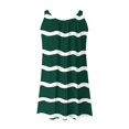 thumbnail image 5 of Mefallenssiah Printemps et Été Femmes Mode Décontracté Imprimé Col Rond Sans Manches Robe Large Genou, 5 of 5