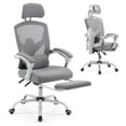 thumbnail image 6 of CONCETTA Mesh High Back Ergonomic Office Chair with Lumbar Support - Grey, 6 of 10