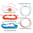 thumbnail image 4 of yingyy 1 Set Bracelet Bohème Réglable INS Style Cordon Bracelet Perles Accessoire Mode Valentines Jour pour les Femmes un Style 1Set, 4 of 6