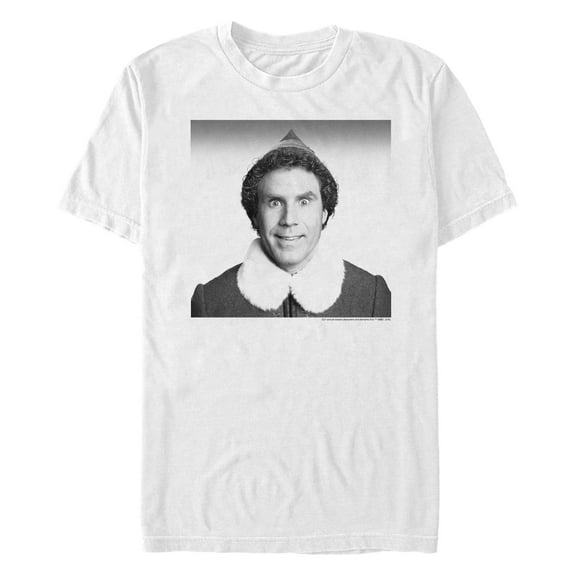 Men's Elf Buddy Portrait  Graphic T-Shirt