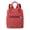 Red, variant on CXKKK Women's Large Capacity Backpack, Handbag Crossbody Shoulder Bag Multi Carry Travel Daypack with Multiple Zipper Pockets