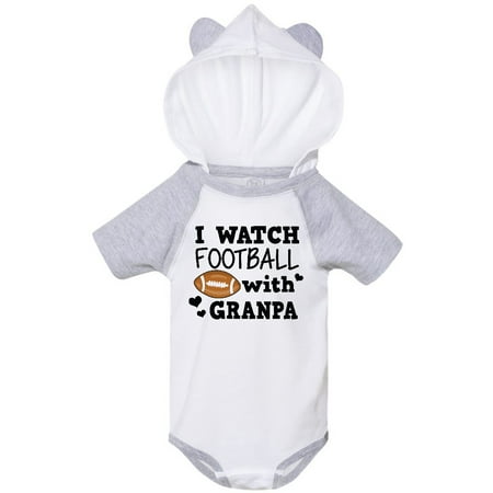

Inktastic I Watch Football with My Granpa Gift Baby Boy Bodysuit