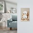 thumbnail image 5 of KLL Relaxing Cat With Tea Pattern Electrical Outlet Covers, 3" x 5" 1 Pack Electric Receptacle Plug Covers for Decorator Receptacle Outlet & Switch-Style S, 5 of 6
