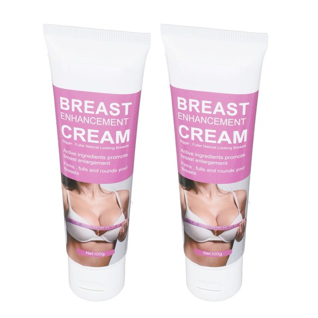 Crema para el cuidado de bustos, 2 piezas de 3.533oz de la crema para el uso del cofre para uso diario