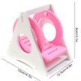 thumbnail image 3 of Hamster Play Toy Creative Non-toxic Hamster Seesaw Hamster Triangle Swing, 3 of 8