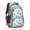 Butterfly and Green, variant on Purple Butterfly Flower Pattern Cute School Backpack Bag with Padded Back and Adjustable Shoulder Straps 16.9 X 12.6 X 5.9 Inches