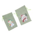 thumbnail image 1 of Bolsa de regalo de Navidad, bolsa de regalo de Navidad, bolsa de dulces de Navidad ligera, bolsa de regalo, decoración hecha para durar, 1 of 14