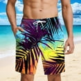 thumbnail image 5 of Yaoyar Mens Swim Trunks with Compression Liner 2 in 1 Board Shorts 9 Inch Quick Dry Swimming Trunks with Pockets, 5 of 7