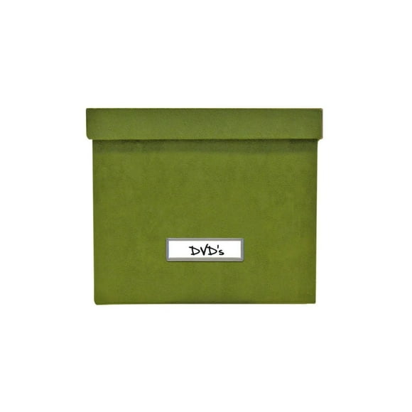 Vista Collapsible Faux Suede Storage Box (Green)