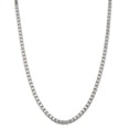 thumbnail image 1 of 925 Sterling Silver 4.5mm Box Chain 18 Inch, 1 of 5