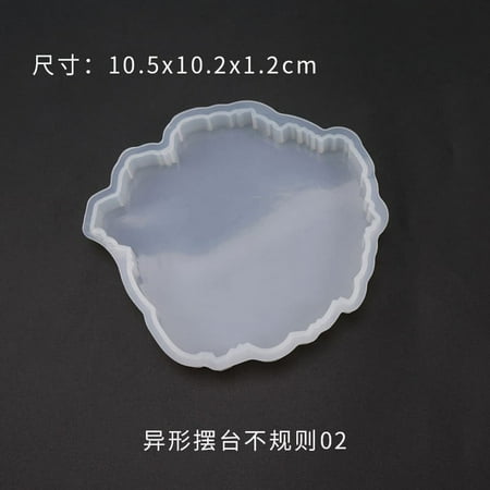 

Giyblacko DIY Silicone MouldDiy Crystal Glue Utensil Special Shaped Irregular Shape Cushion Tool Decoration Silicone Props