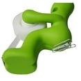 thumbnail image 3 of "Butt Station" Person On Toilet Magnetic Office Organizer, Green, 3 of 4