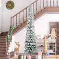 thumbnail image 2 of HOMCOM 9' Artificial Christmas Tree with Realistic Branches Green, 2 of 10