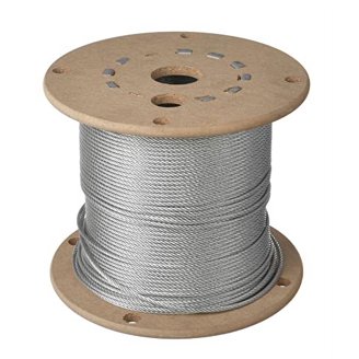 SuperATV 50-Foot Synthetic Winch Rope Replacement - 1/4" Black Rope For 4500-6000 Lb Winches
