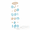Blue, variant on Sea Shells Wind Chimes - Handcrafted Aqua Green Capiz Windchime