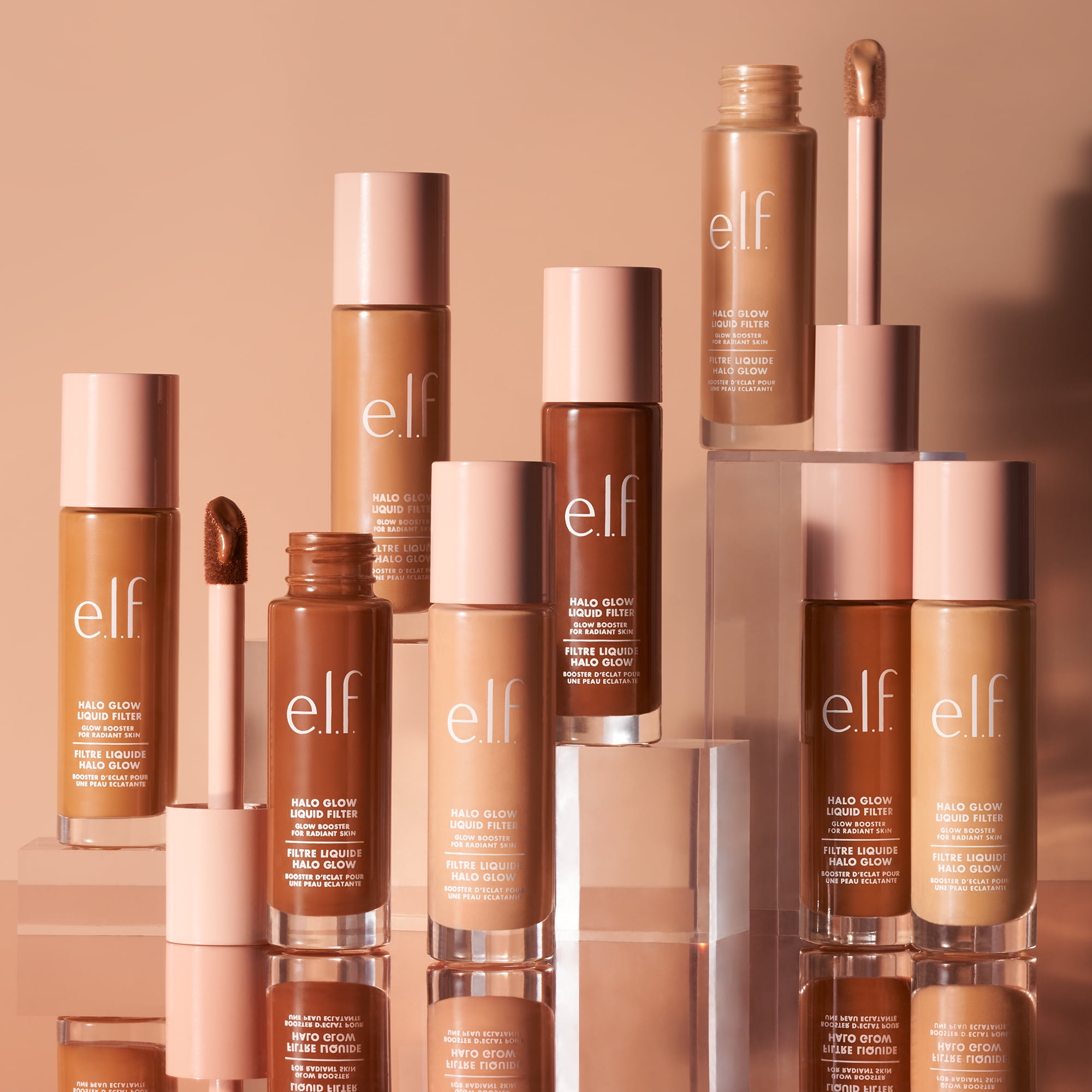 NEW ELF HALO GLOW LIQUID FILTER  *watch this if you have oily skin* 