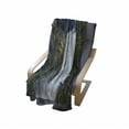 thumbnail image 4 of Waterfall Soft Flannel Fleece Throw Blanket, Waterfall and Grand Cliffs in Northern America Force of Nature Art Print, Cozy Plush for Indoor and Outdoor Use, 50" x 70", Green Blue White, by Ambesonne, 4 of 6