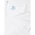thumbnail image 2 of Hanes Ultimate® Men's X-Temp® Sport V-Neck Undershirt 4-Pack White XL, 2 of 3