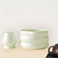 thumbnail image 3 of Cuenco de cerámica BLESIY para matcha con soporte para batidor 12,5 cm x 7,6 cm 500 ml, 3 of 8