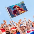 thumbnail image 4 of ¡Corre, Charlie Brown! Bandera impresa con temática, regalo perfecto para fanáticos, amigos y familiares, y adecuada para actividades al aire libre e interiores, decoraciones de fiesta.120cm×180cm, 4 of 6