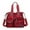 Red, variant on Elegant Messenger Bag with Adjustable Shoulder Strap, Spacious Large Capacity Design for Women, Perfect for Work, School, or Casual Outings, Made from High-Quality Materials
