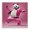 Dancing Panda Pink, variant on Stupell Industries Eclectic Dancing Dog in Green White Framed Giclee Art, 12 x 12, by Roozbeh