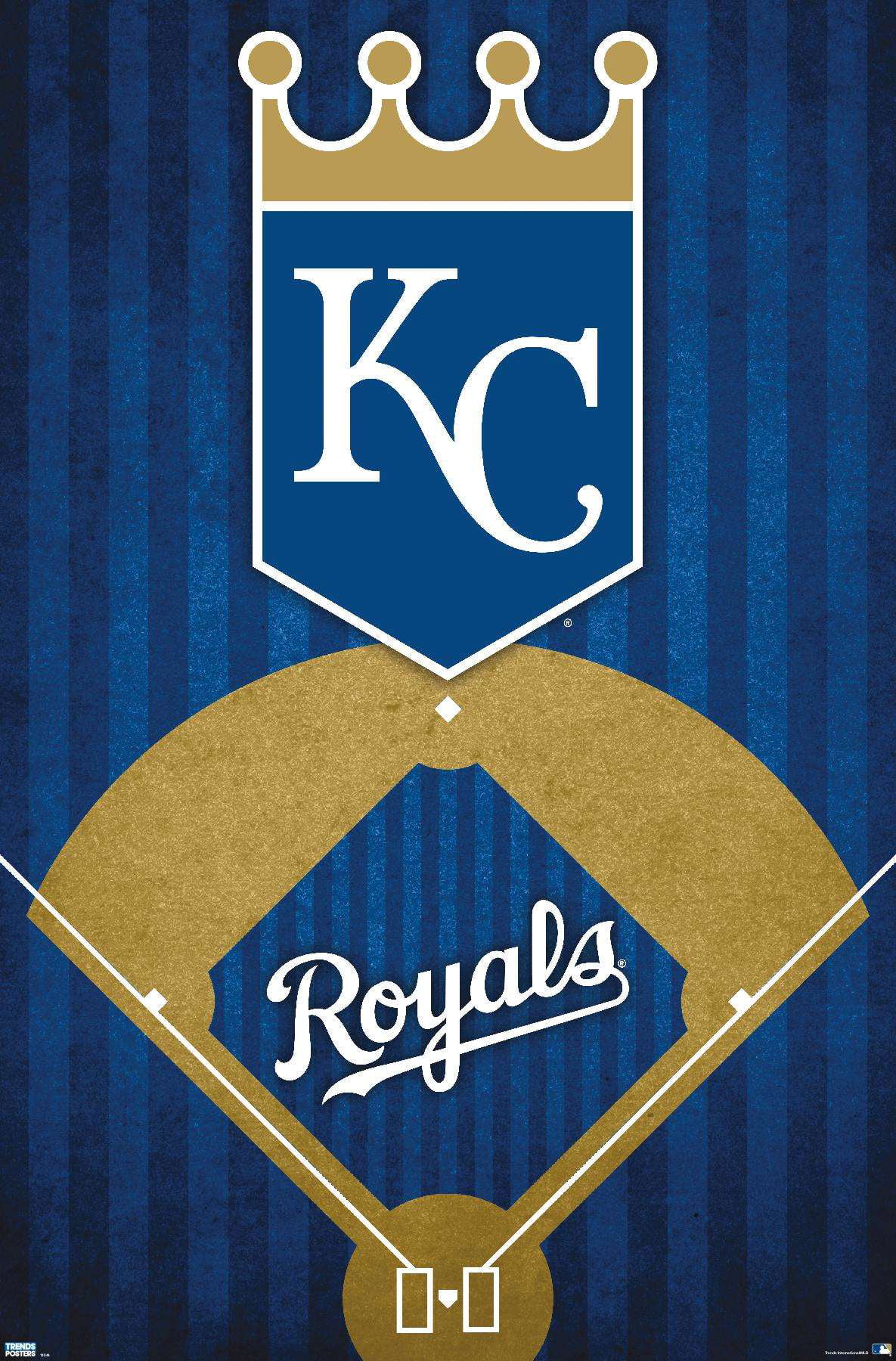 MLB Kansas City Royals - Logo Poster - Walmart.com - Walmart.com