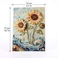 thumbnail image 3 of Sunflower Diamond Art Pearl Painting Kit, DIY Pearl Art, Flowers Pearl Diamond Painting Kits, Handmade Picture Craft for Home Wall Decor 5.1x6.7 Inch, 3 of 5