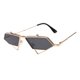 thumbnail image 5 of HEALEEP Gafas Punk Doradas Con Marco Resistente Estilo Cat Eye Accesorios Para Exteriores Y Eventos, 5 of 8