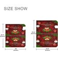 thumbnail image 4 of Christmas Bells Balls Stars Mailbox Covers Magnetic Winter Snowflakes Fir Tree Mailbox Cover Wraps Standard Size 18" X 20.7" Post Letter Box Cover Garden Decorations, 4 of 7
