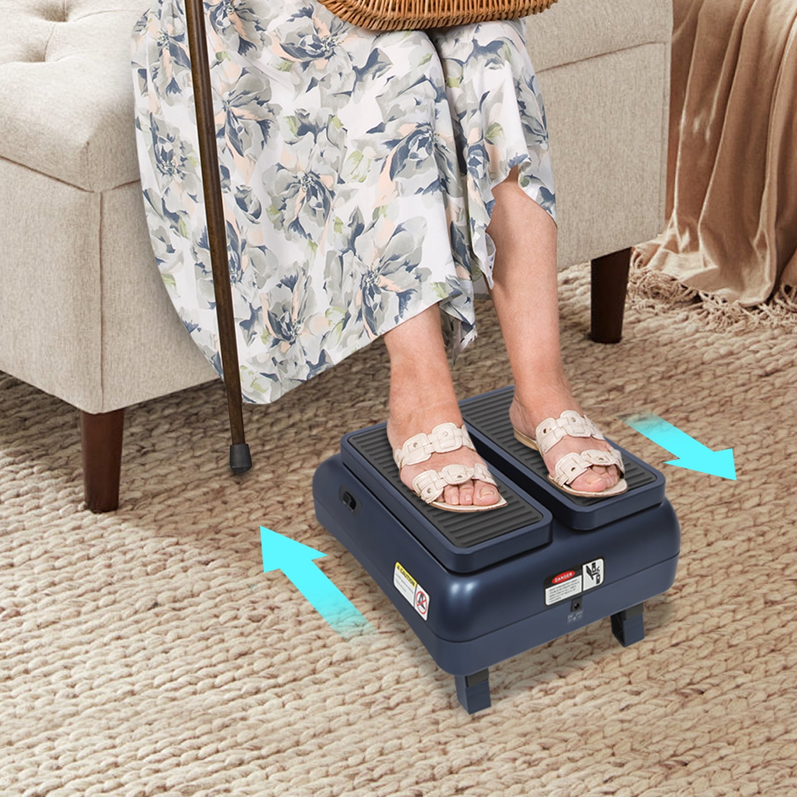 Foot Massager Electric Foot Circulation Device Foot Exercise Device for Rehabilitation&Exercise Use