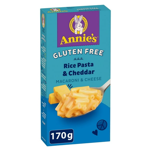 Annie's Homegrown Macaroni & Cheese, Rice Pasta & Cheddar, Gluten Free, 170 g, 3 Servings, 170 g