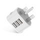 thumbnail image 5 of Calibre triangular 1 2 3Puerto USB Calibre Cargador de teléfono móvil Calibre Cargador de viaje inteligente, 5 of 5