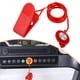 thumbnail image 4 of Llave de Seguridad para Cinta de Correr Clip Universal Repuesto Dispositivo de Parada de Emergencia Material PP con Cuerda Adecuado para Ejercicios en Casa Gimnasio 5.7cm, 4 of 6