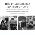 thumbnail image 2 of Universal Solar Tire Pressure Monitoring System for Automobiles USB Rechargeable High-Precision TPMS Tire Pressure Measuring Device Monitor, 2 of 8