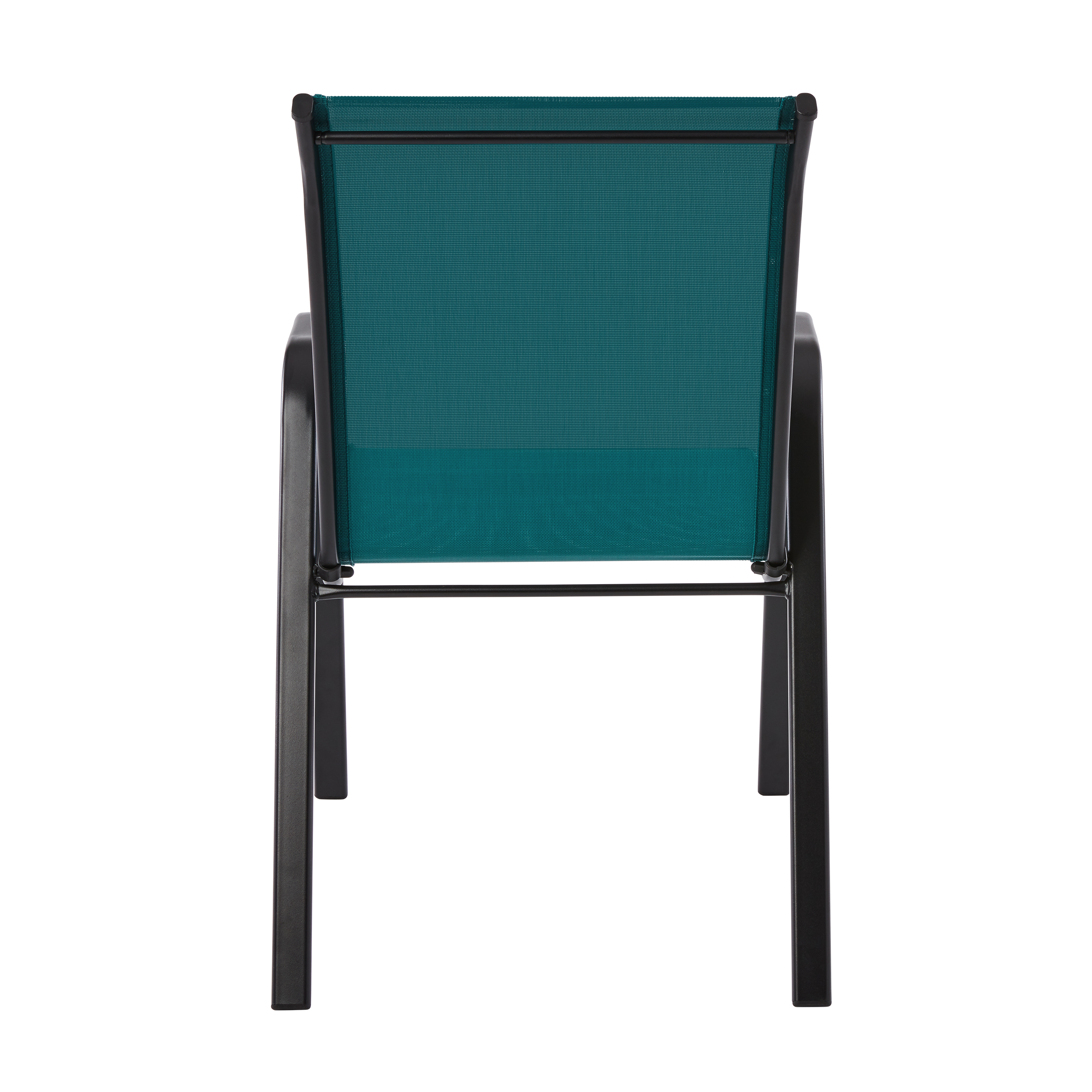 Mainstays Heritage Park Steel Stacking Chair, Teal - image 2 of 9